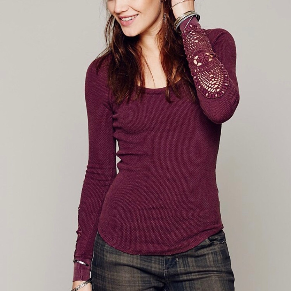 Free people synergy cuff thermal